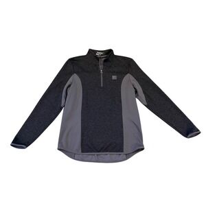 Nike Golf Tour Performance Dri-FIT Quarter Zip Pullover Gray Kids Large L